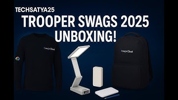 Google Cloud Trooper Tier Swags Unboxing | Google Cloud New Swags #google #swags #trooper #free