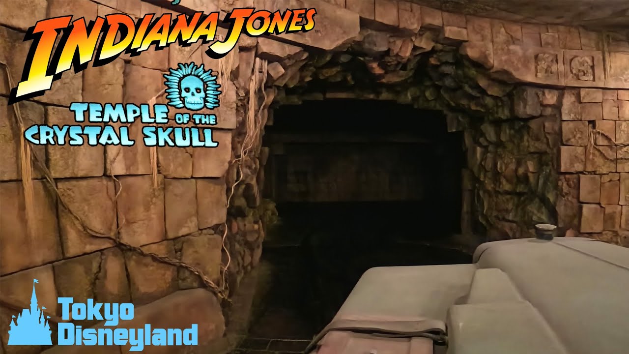Indiana Jones Adventure: Temple of the Crystal Skull 4K Front Seat POV