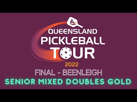 Queensland Pickleball Tour - Final - Beenleigh - Senior Mixed Doubles Gold Medal Match