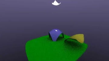 Realtime OpenCL Path Tracing 04 Bezier Surface