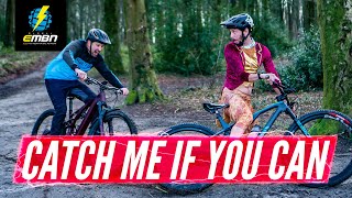 Battle Of The Bikes! | EMTB Vs MTB Race