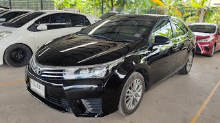 ⭐ลดราคา Altis สีดำ2016 สภาพนางฟ้าเลขไมล์ไม่เยอะ