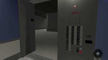 2 Cortex Service Elevators at [UPDATE 3] CE HQ Remastered (Immerse Center), Roblox. (Right)