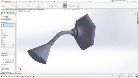 Solidworks Video Tutorial #6 - Shower Head Assembly