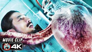 Trapped In A Cryopod With A Monster Outside | LIFE (2017) Movie CLIP 4K