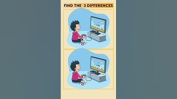 Find The 3 Differences - #169 #findthedifference #findthe3difference #spotthedifferences