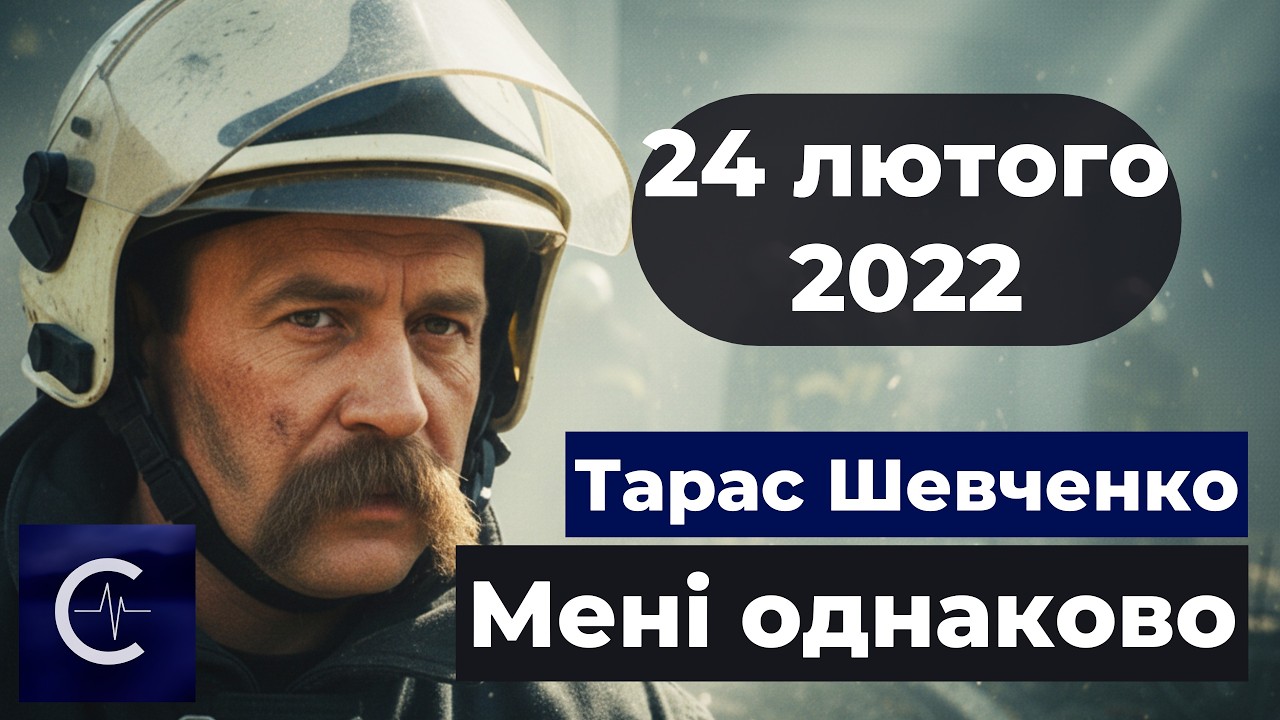 Тарас Шевченко — Мені однаково, чи буду | 24 лютого 2022 року | Міністерство сенсів