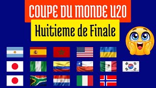 TIRAGE AU SORT - HUITIÈMES DE FINALE COUPE DU MONDE U20 2025 ! Les chocs sont là ! 🌍⚽