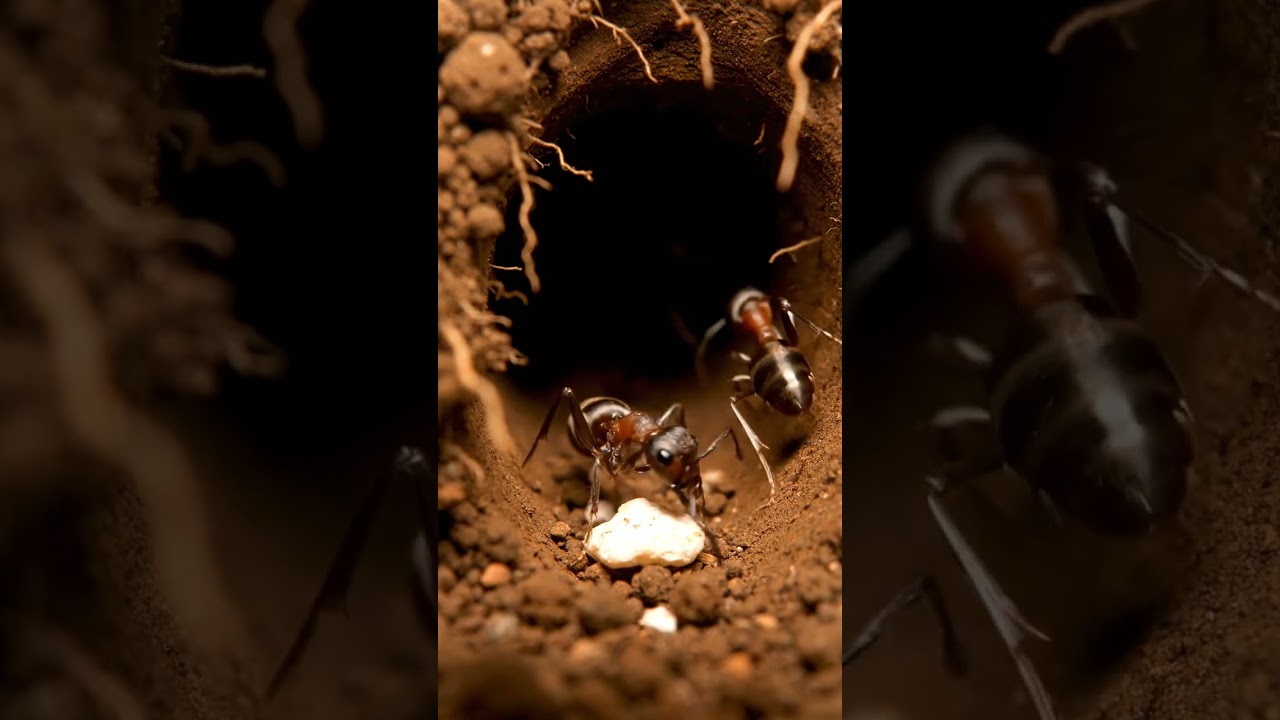 Ant Colony Food Storage 🐜🍂 