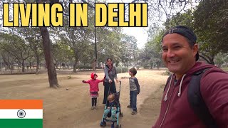 Foreign Family Moved To New Delhi Where They Live