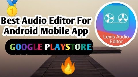 No 1 Audio Editor and Noise Reduction App For Android Mobile On Google Playstore | @TechnoNazim4u