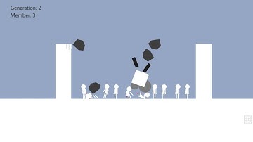 It Started Out with a Brick - Genetic Algorithm - LD36