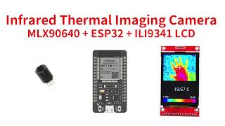 Infrared Thermal Imaging Camera With MLX90640 and ESP32