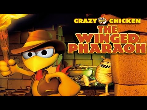 Crazy Chicken: The Winged Pharaoh - Walkthrough [FULL GAME] HD