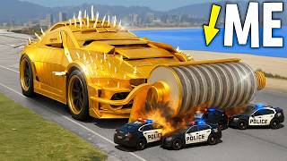 Upgrading to Biggest Sawblade Cars on GTA 5