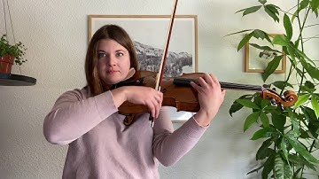 E flat Major 3 octave scale Viola