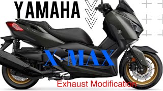 The Best exhaust modification you can make!!! Yamaha Xmax