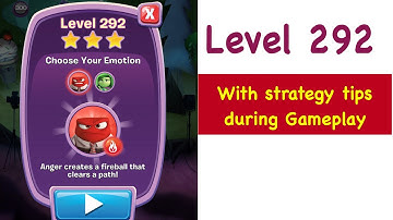 Inside Out Thought Bubbles Level 292 Tips and Strategy Gameplay Walkthrough
