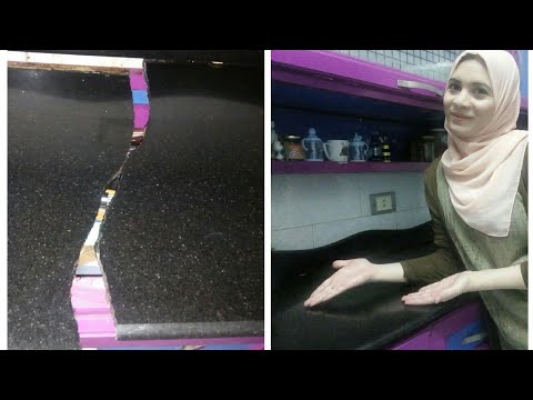صلحت الرخامه اللي اتكسرت ولا اجدعها صنايعي ووفرت تمن الصنعه ومادخلتش حد غريب بيتي