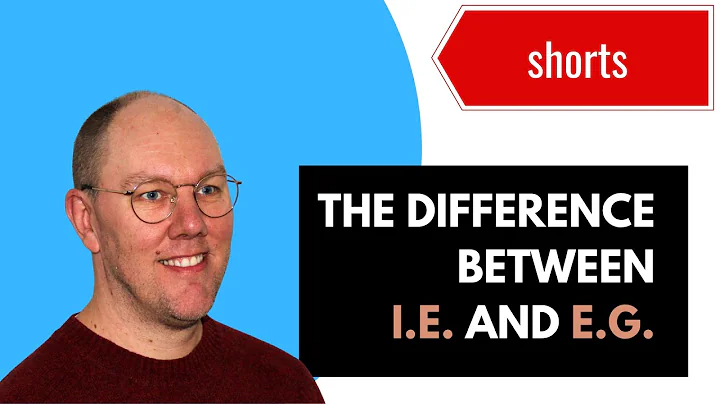 What is the difference between i.e. and e.g.?