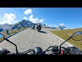 XSR700 on the Grossglockner hochalpenstrasse, in September.