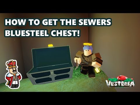 How To Get The Sewers Bluesteel Chest Vesteria Youtube - roblox vesteria mushtown bluesteel chests