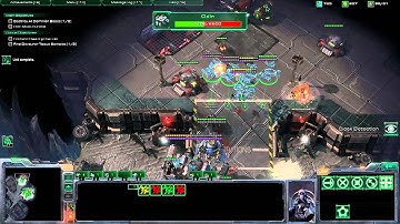 Starcraft 2: WoL Campaign Brutal - Engine of Destruction - Part 1