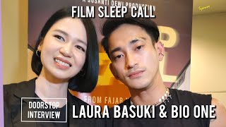 Banyak becanda, Laura Basuki & Bio One Doorstop Interview di Trailer Preview Sleep Call