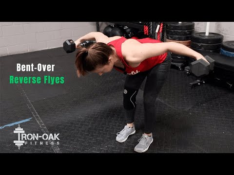 Bent Over Reverse Dumbbell Flyes