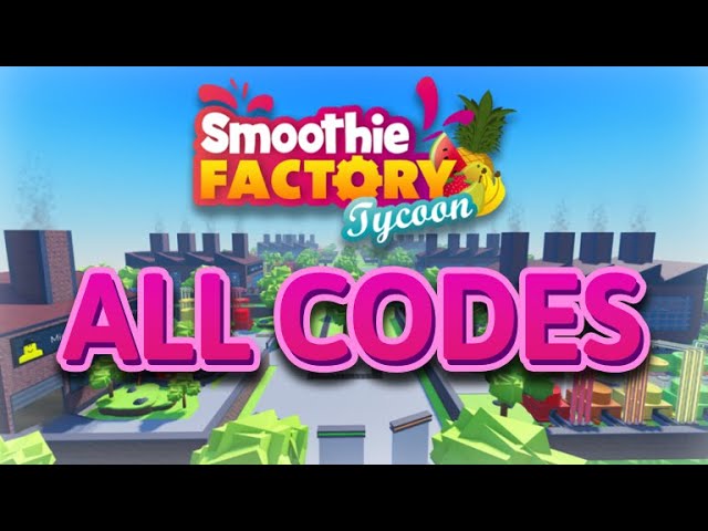 Smoothie Simulator Codes - Roblox - December 2023 
