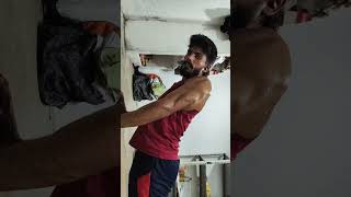 chest shoulder triceps workout At home 🏠 bina gym jaye ghar pe body kaise banaye #homeworkout