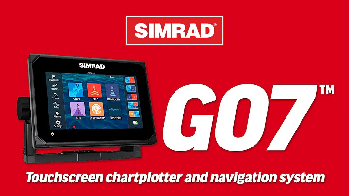 Simrad GO7™ | Touchscreen Chartplotter and Navigation System