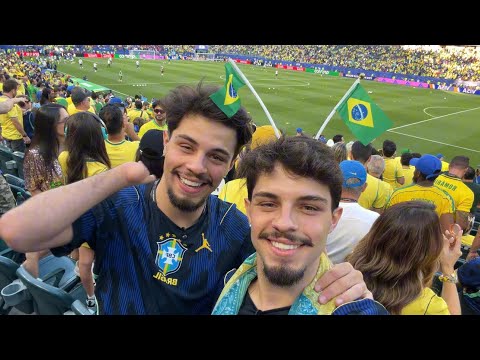 Vlog da nossa primeira COPA DO MUNDO 🏆🇧🇷(chegada, dia de jogo, encontro com brasileiros e mais)