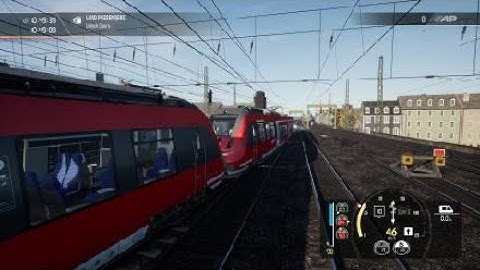 How to recover from an emergency stop in the BR442 Talent - TSW2