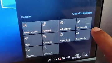 Add or Remove Quick Actions in Windows 10