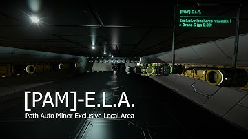 Space Engineers: [PAM]-E.L.A. Hangar Inside