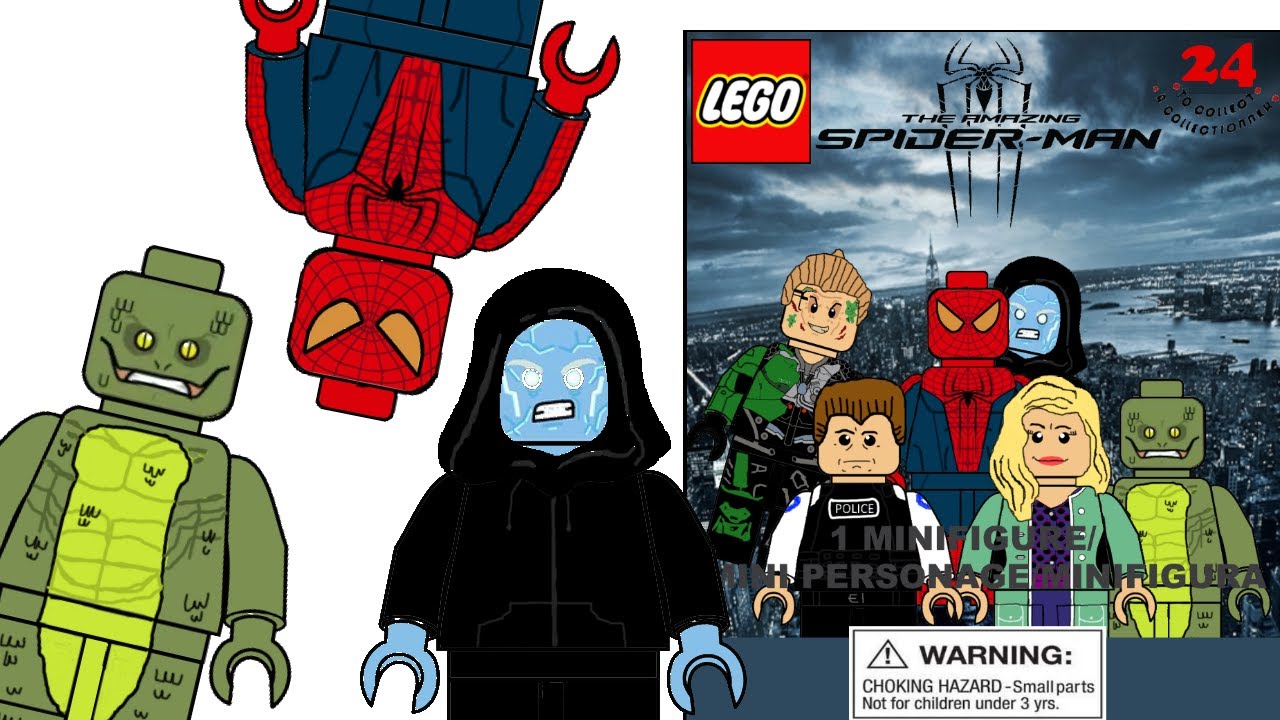 LEGO The Amazing Spider Man CMF Draft Series YouTube