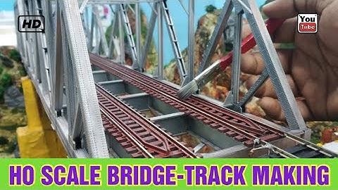 HO Scale Bridge Track Making For My Walthers Double Track Truss Bridge | Model Train Layout