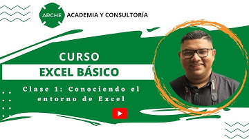 Curso de Excel básico: Clase 1.