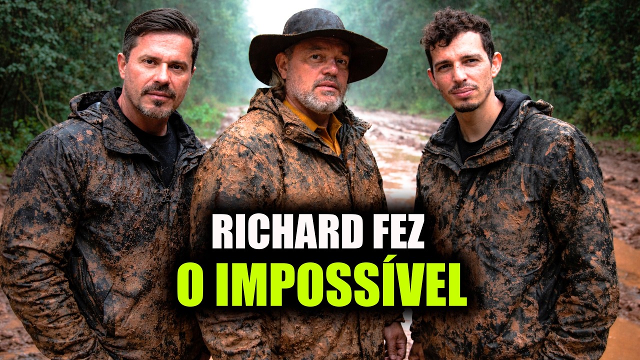 RICHARD RASMUSSEN FAZ o IMPOSSÍVEL na EXPEDIÇÃO TRANSAMAZÔNICA : PASSOU RENATO CARIANI e RICARDINHO