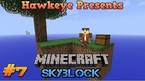 Minecraft (1.10) SKYBLOCK - Ep. #7 - Endless Water and Fishing Ponds!