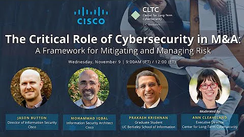 The Critical Role of Cybersecurity in M&A: A Framework for Mitigating and Managing Risk