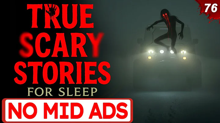 🛑 NO MID ADS 🛑 7 HOURS of TRUE Scary Stories for Sleep | Gentle Rain Sounds | Black Screen | Vol 76