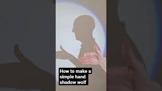 How To Make A Simple Hand Shadow Wolf