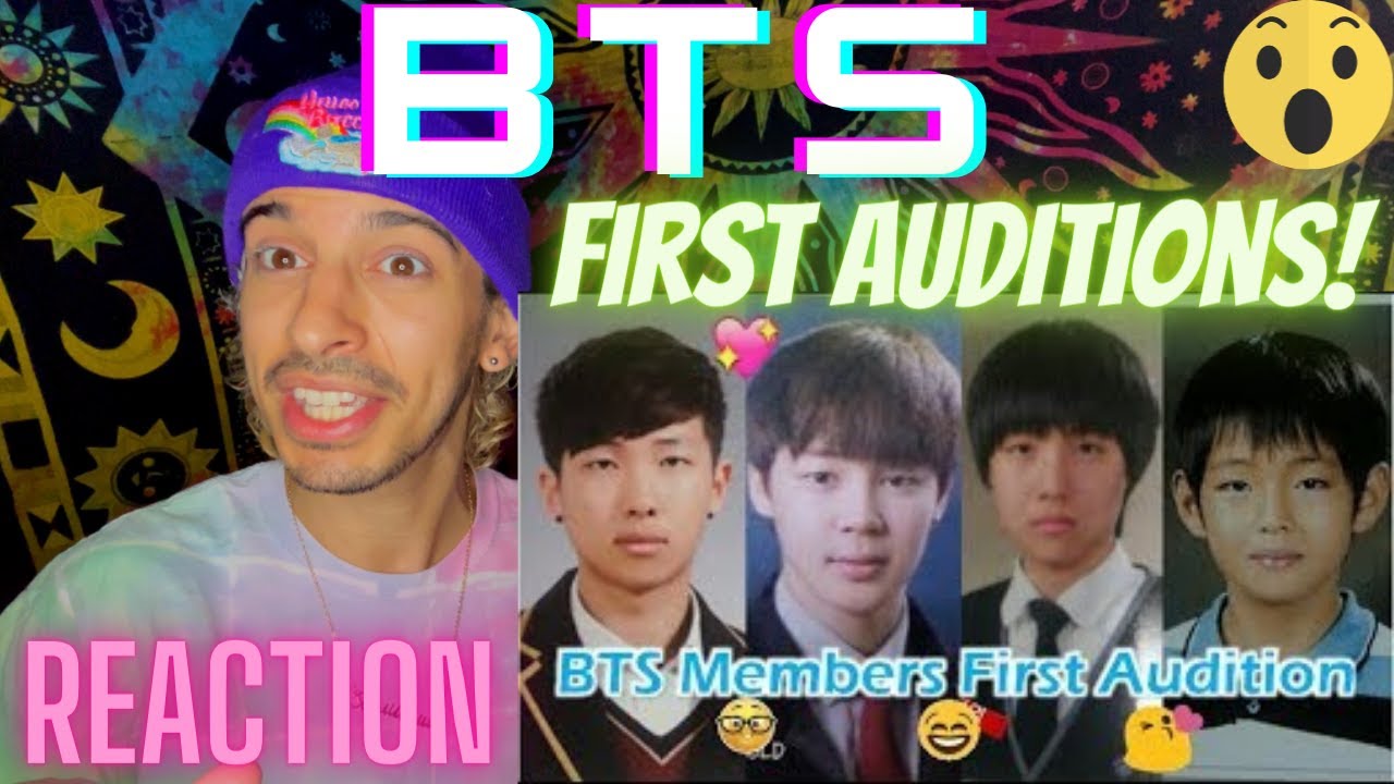 BTS Members First Audition (Pre-Debut) | REACTION - YouTube