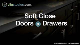 Kitchen Cabinet Soft Close Doors & Drawers by CliqStudios.com screenshot 1