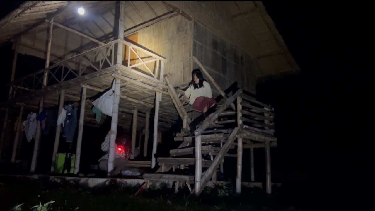 หญิงบ้านป่ามาเยี่ยมผมที่บ้านกระเหรี่ยงนางแปลกใจสิ่งของที่เห็น!!ผีที่ติดตามตัวนางน่ากลัวมาก