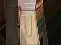 very beautiful and lightweight mango kasu with Ruby stone long hara only 15 g