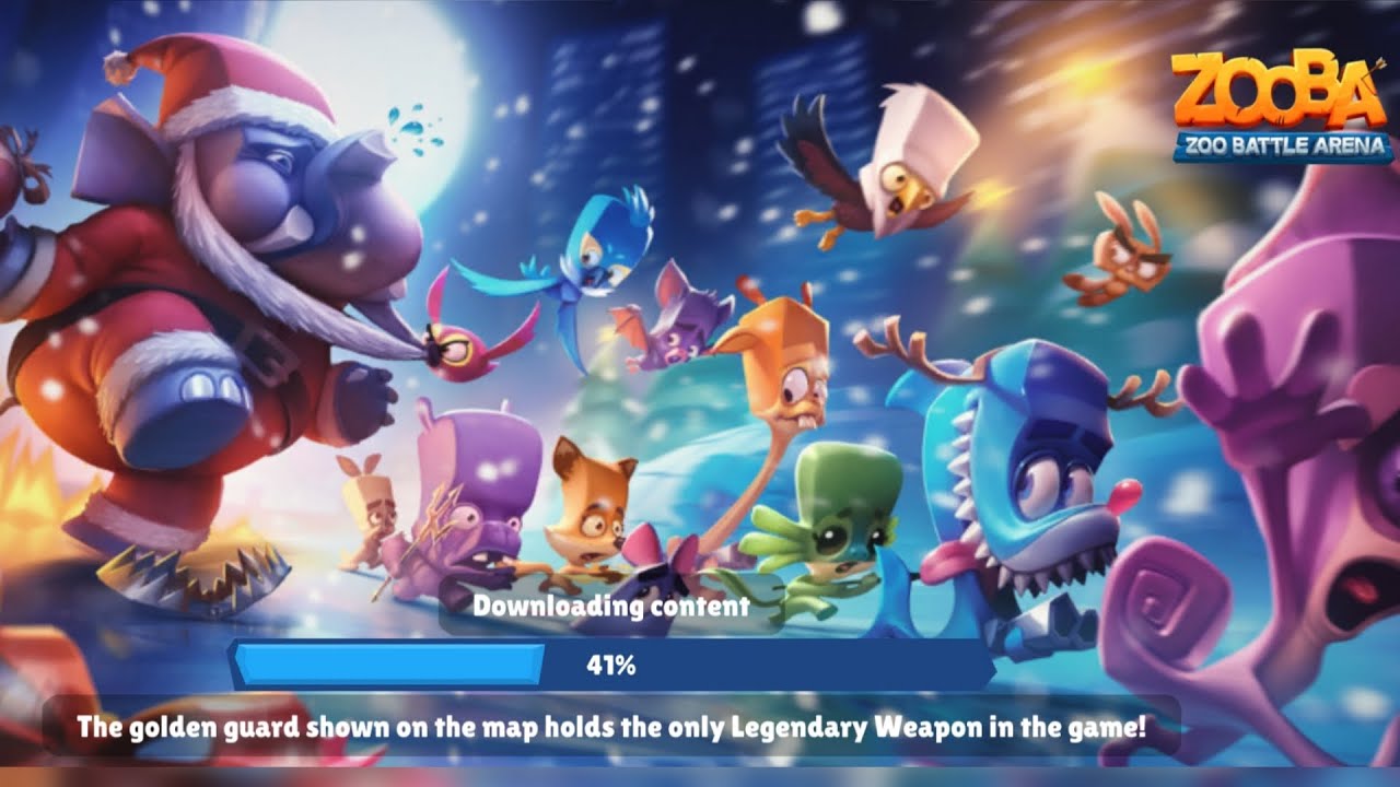 Zooba Winter New Update Christmas Squad Gameplay