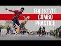 Longboard dancing | Freestyle combo practice